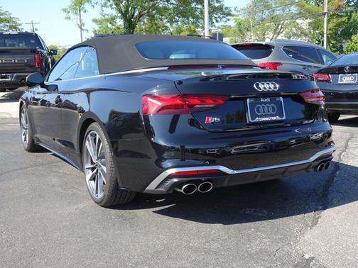 Mythos Black Metallic/Black Roof 2024 Audi S5 Prestige