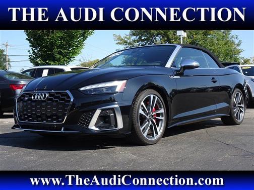 Mythos Black Metallic/Black Roof 2024 Audi S5 Prestige