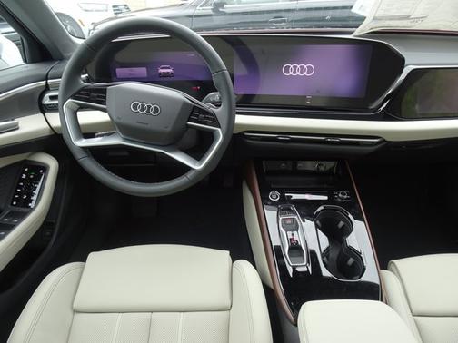 Glacier White Metallic 2026 Audi A5 Prestige