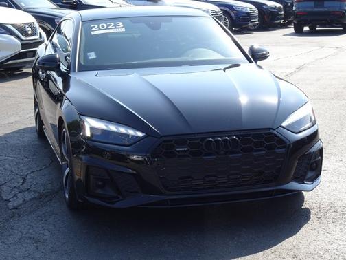 Mythos Black Metallic 2023 Audi A5 S line Premium Plus