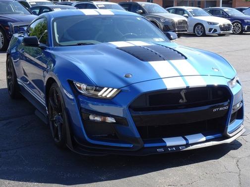 Ford Performance Blue Metallic 2020 Ford Mustang Shelby GT500