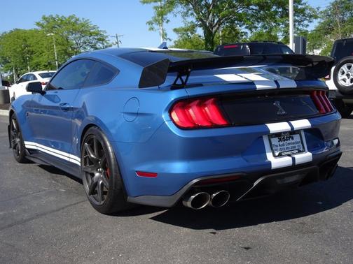 Ford Performance Blue Metallic 2020 Ford Mustang Shelby GT500