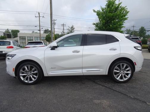 White Frost Tricoat 2023 Buick Envision Avenir