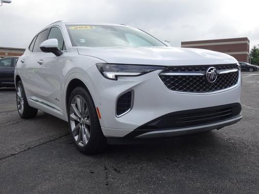 White Frost Tricoat 2023 Buick Envision Avenir