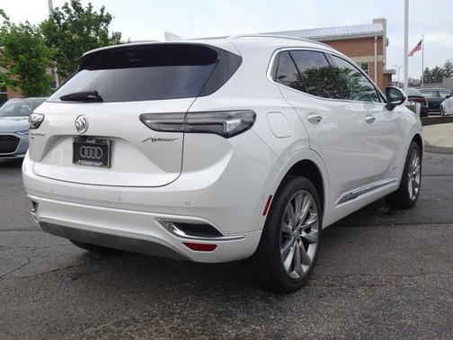 White Frost Tricoat 2023 Buick Envision Avenir