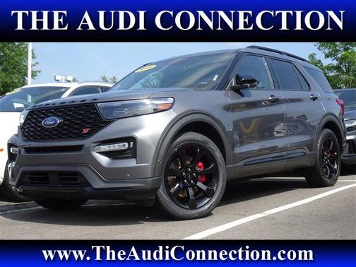 GRAY/BLACK 2021 Ford Explorer ST
