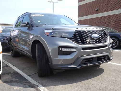 GRAY/BLACK 2021 Ford Explorer ST