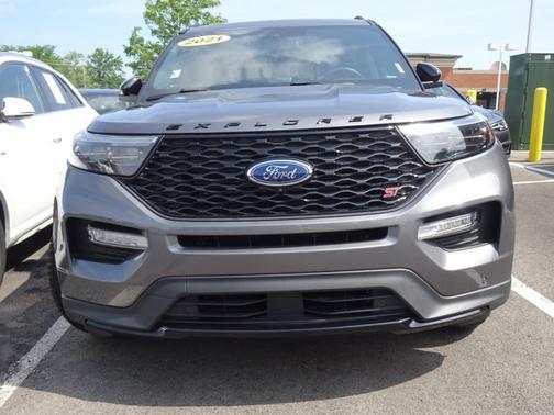 GRAY/BLACK 2021 Ford Explorer ST