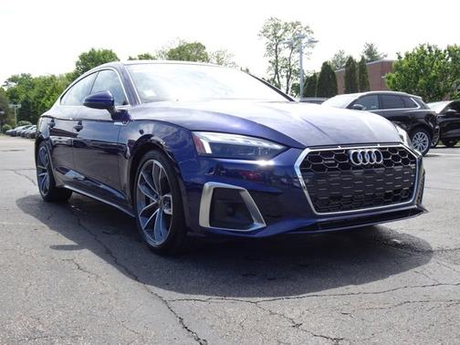 Navarra Blue Metallic 2023 Audi A5 Sportback S line Premium Plus