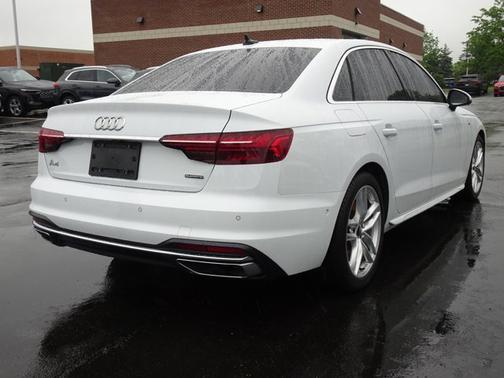 Glacier White Metallic 2023 Audi A4 S line Prestige