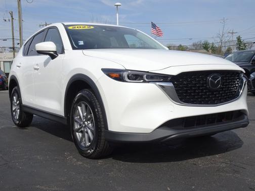 Snowflake White Pearl Mica 2022 Mazda CX-5 2.5 S Preferred Package