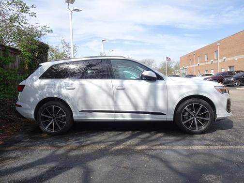 White 2026 Audi Q7 Premium Plus