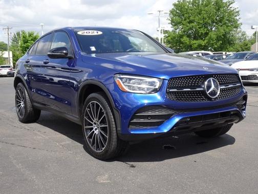 Brilliant Blue Metallic 2021 Mercedes-Benz GLC 300 Base