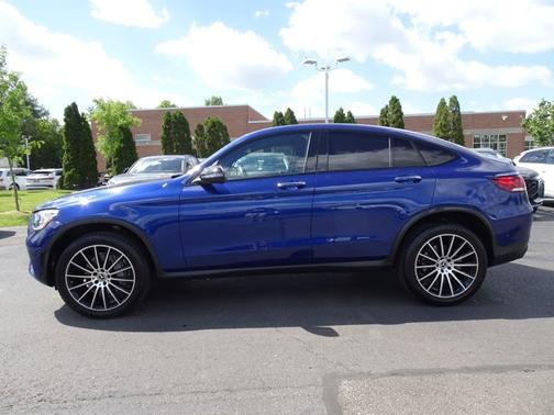 Brilliant Blue Metallic 2021 Mercedes-Benz GLC 300 Base