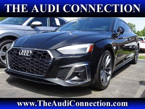 BLACK/BLACK 2023 Audi A5 Sportback S line Premium Plus