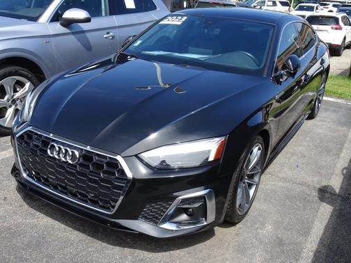 BLACK/BLACK 2023 Audi A5 Sportback S line Premium Plus