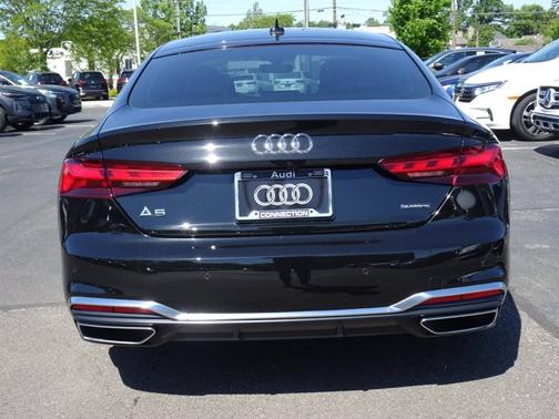 Mythos Black Metallic 2023 Audi A5 Sportback S line Premium Plus