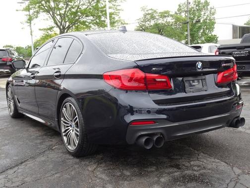 Mediterranean Blue Metallic 2018 BMW M550 i xDrive
