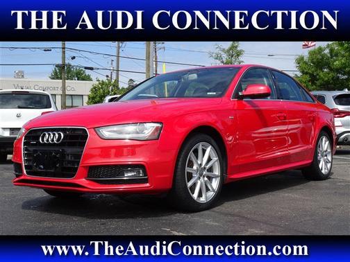Volcano Red Metallic 2015 Audi A4 2.0T Premium Plus