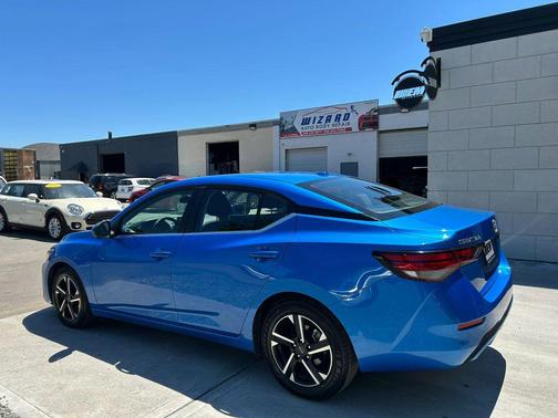 Electric Blue Metallic 2024 Nissan Sentra SV