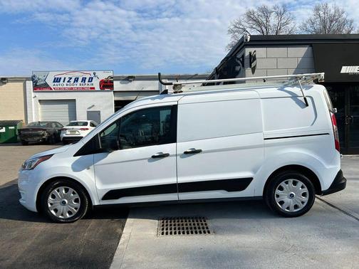 Frozen White 2019 Ford Transit Connect XLT