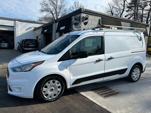 Frozen White 2019 Ford Transit Connect XLT