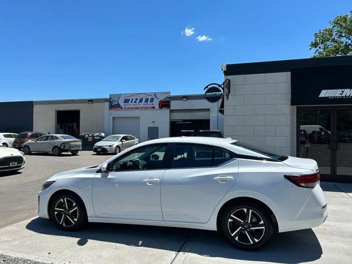 White 2024 Nissan Sentra SV