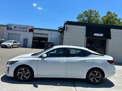White 2024 Nissan Sentra SV