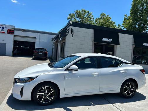 White 2024 Nissan Sentra SV