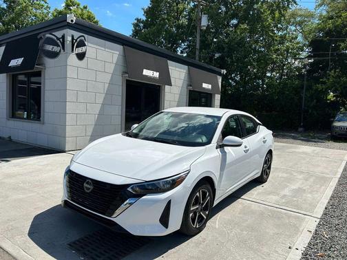White 2024 Nissan Sentra SV