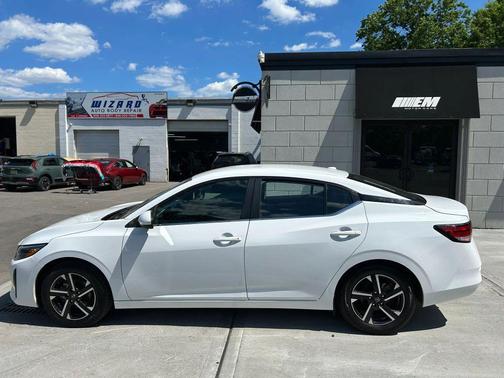 White 2024 Nissan Sentra SV