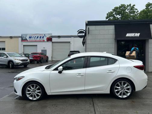 Snowflake White Pearl Mica 2014 Mazda Mazda3 s Touring