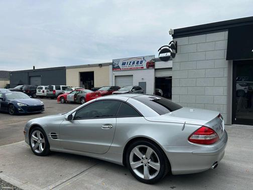 Silver 2008 Mercedes-Benz SL-Class SL 550 Roadster 2D