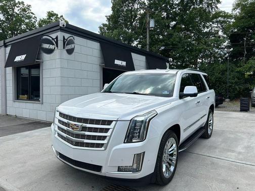 Crystal White Tricoat 2019 Cadillac Escalade Sport