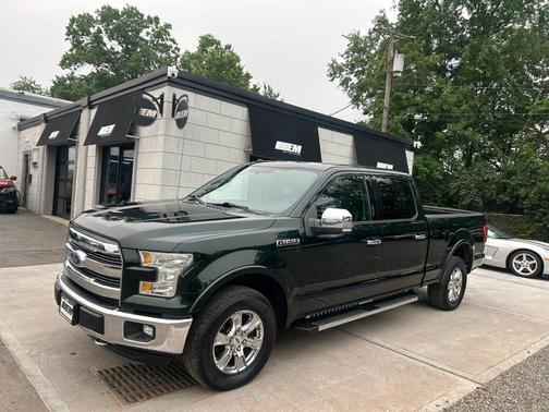 Green Gem Metallic 2016 Ford F-150 Lariat
