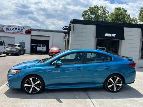 Blue 2018 Subaru Impreza 2.0i Sport