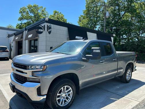 Satin Steel Metallic 2021 Chevrolet Silverado 1500 LT
