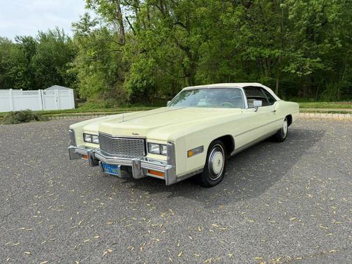 Ivory 1976 Cadillac Eldorado Convertible