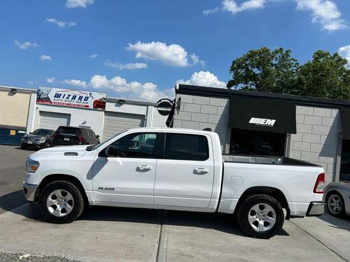 White 2021 RAM 1500 Big Horn/Lone Star