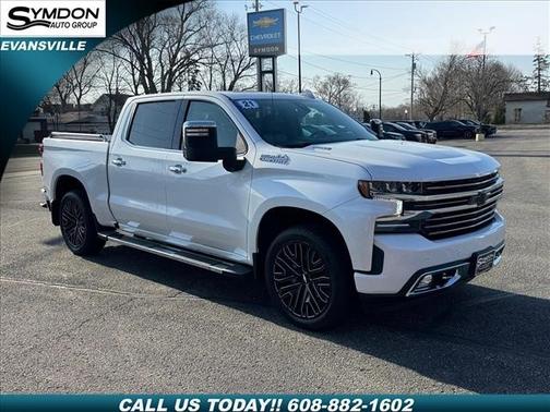 Iridescent Pearl Tricoat 2021 Chevrolet Silverado 1500 High Country