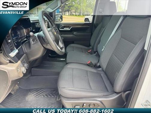 Summit White 2025 Chevrolet Silverado 2500 LT