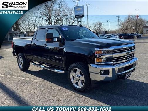 Black 2016 Chevrolet Silverado 2500 LT