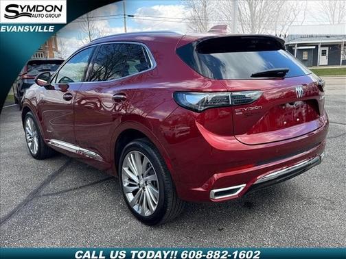 Cinnabar Metallic 2024 Buick Envision Avenir AWD