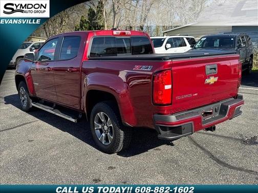 Cajun Red Tintcoat 2019 Chevrolet Colorado Z71