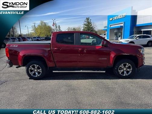 Cajun Red Tintcoat 2019 Chevrolet Colorado Z71