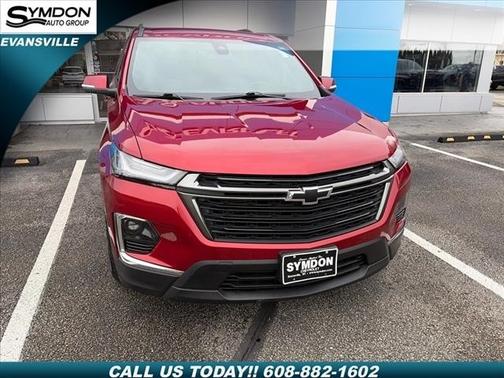 Cherry Red Tintcoat 2022 Chevrolet Traverse LT Cloth