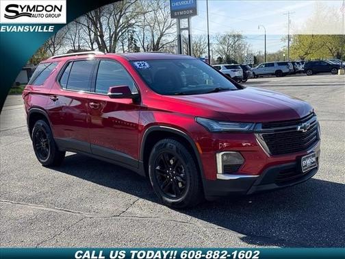 Cherry Red Tintcoat 2022 Chevrolet Traverse LT Cloth