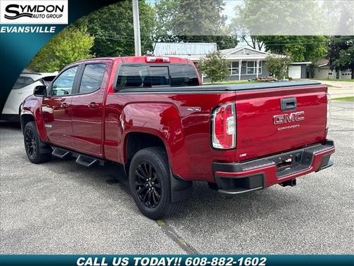 Red Metall 2021 GMC Canyon Elevation