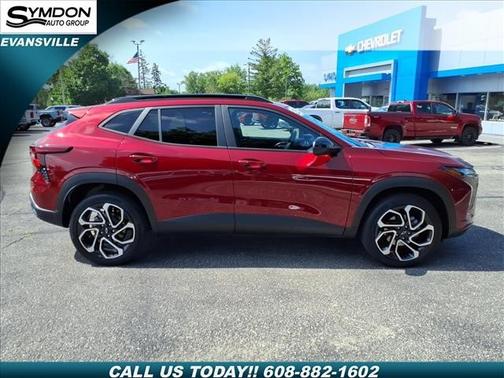 Crimson Metallic 2025 Chevrolet Trax FWD 2RS