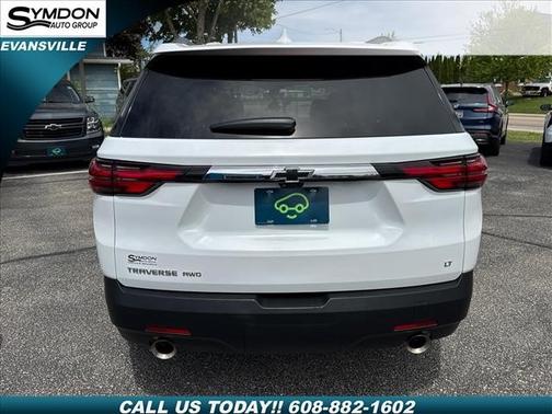 Summit White 2023 Chevrolet Traverse LT Cloth